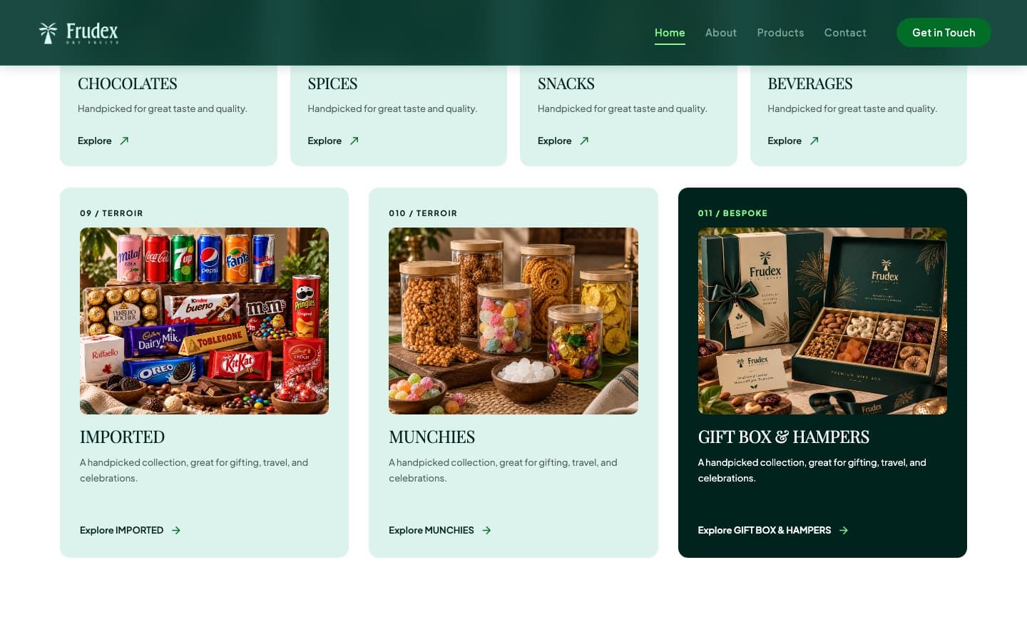 Frudex Dry Fruits — Imported, munchies and bespoke gift boxes & hampers
