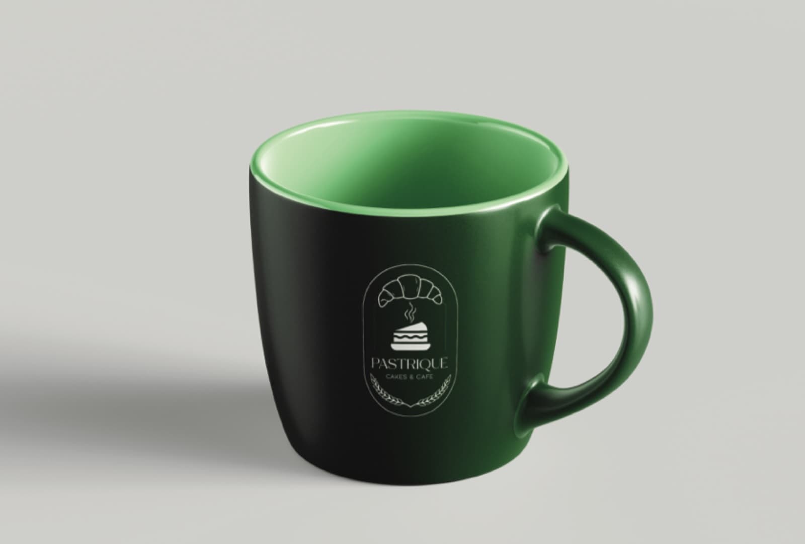 Pastrique branded coffee mug