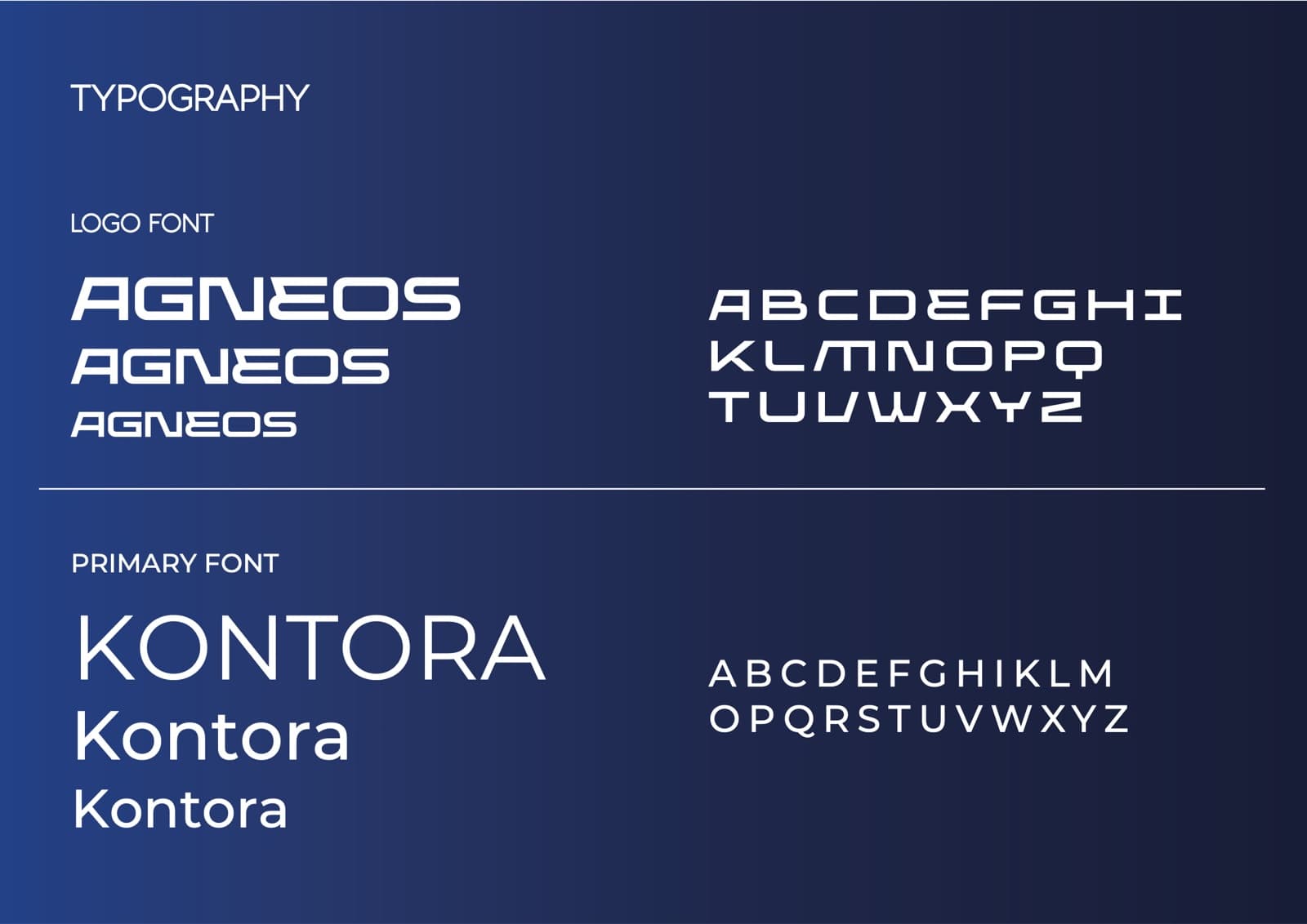 Arkan Arabia Logistics typography